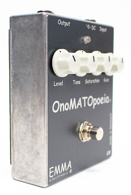 EMMA Electronic OnoMATOpoeia OM-1 Booster Overdrive Guitar Effect