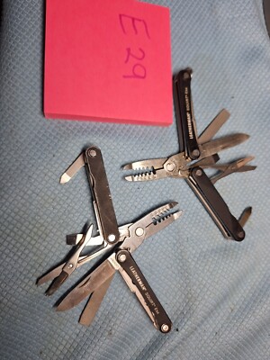 2 LEATHERMAN ES4 BLACK   Multi Tools   AIRPORT CONFISCATION        Lot E29