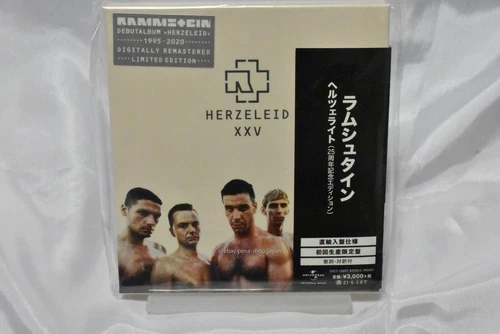 RAMMSTEIN-Herzeleid - XXV Anniversary Edition-CD Box Ltd/Ed Reissue Japan