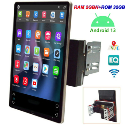 10.1'' Double 2 Din Android 13 Touch Screen Car Stereo Radio GPS WIFI BT Carplay