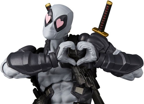 Kaiyodo Revoltech Amazing Yamaguchi Deadpool Ver.2.5 X-Force Color Edition n829 - Picture 18 of 19