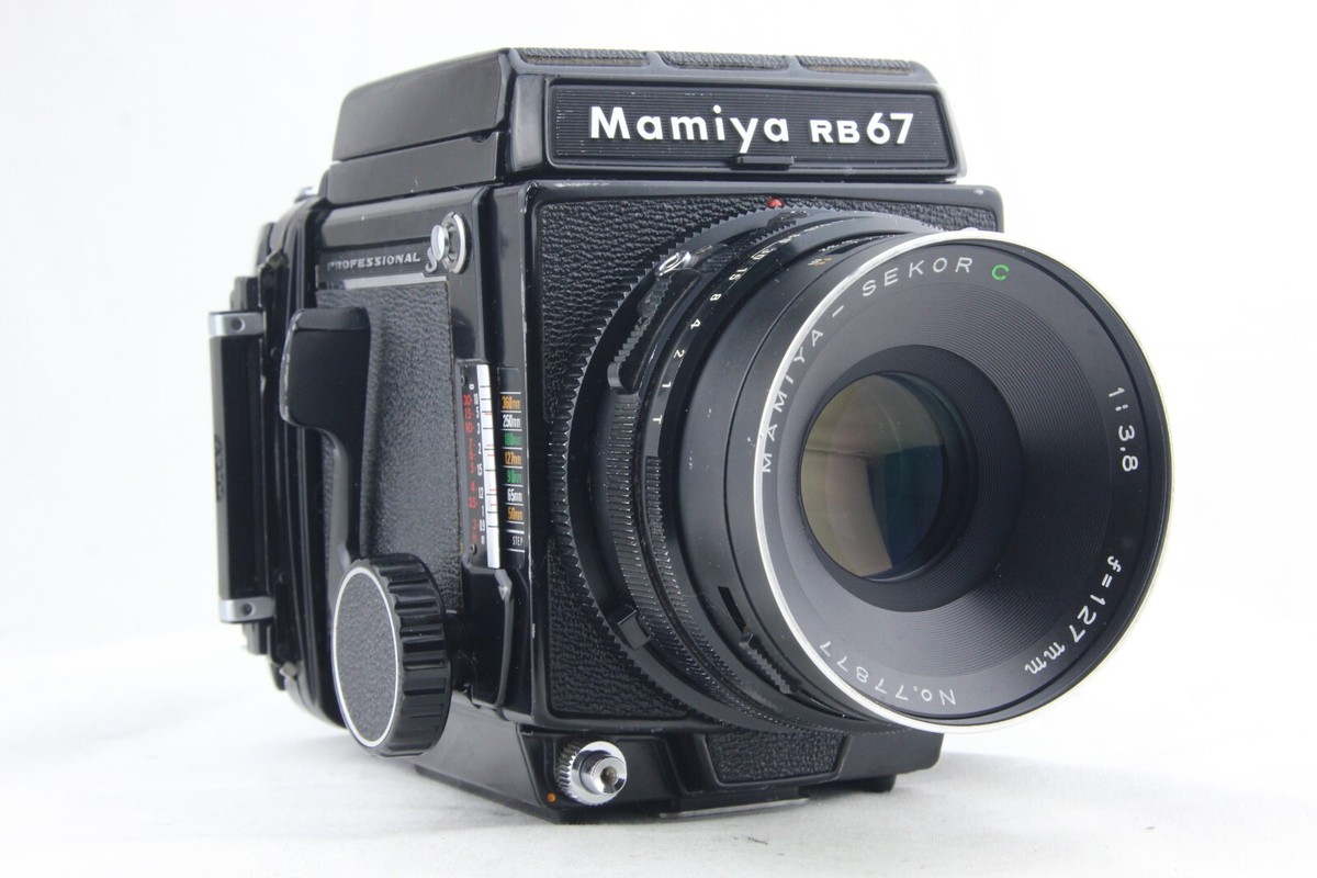 Mamiyaマミヤ RB67 Pro S Sekor 127mm Mamiya RB67 Pro + Sekor C 127mm F3.8 Lens. – SHOWA