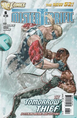 MISTER TERRIFIC #6 (2011) JG JONES 1ST PRINT ~ UNREAD NM