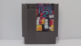 Tetris 2 NES Nintendo Entertainment System - Authentic Tested CIB
