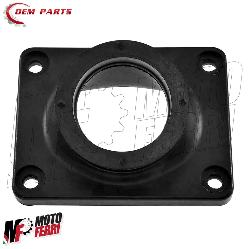 MF8273 Collettore Aspirazione 28 mm Cagiva Mito 125 Carburatore Dellorto PHBH 28 - Immagine 2 di 4