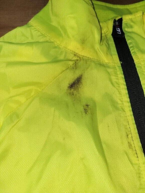 CHAQUETA DE CICLISMO LOUIS GARNEAU MODESTO 3 PARA MUJER, AMARILLO DE SEGURIDAD, X-PEQUEÑA *SUCIEDAD MA Foto 3 de 3