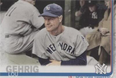 2019 Topps - Lou Gehrig #230 for sale | eBay