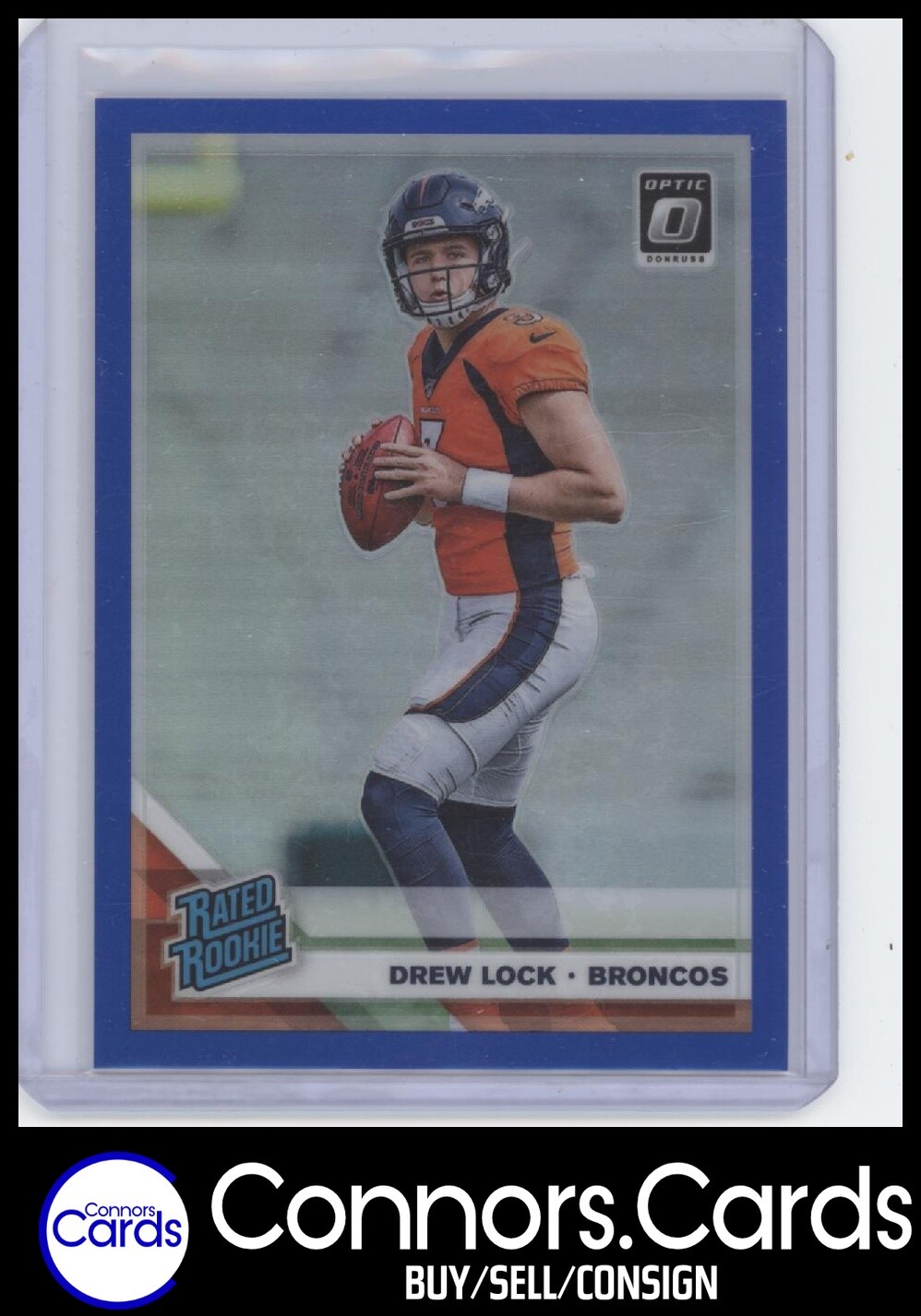 CB Drew Lock 2019 Donruss Optic #153 Blue /150