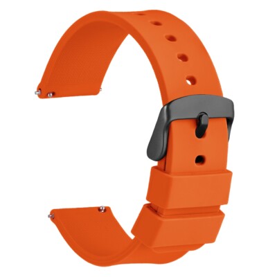 WOCCI Silicone Watch Band Rubber Straps 12 14 15 16 17 18 19 20 21 22 24mm