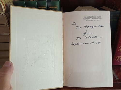 Life of Thomas Lamb Eliot 1841-1936_Earl Wilbur_HCnoDJ_ 1st Edition_1937_Very Gd - Foto 5 di 11