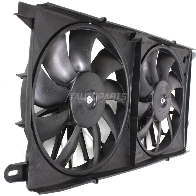 Nuevo conjunto de cubierta de ventilador de radiador doble compatible con Buick Lesabre GM3115119 2000-2005 Foto 4 de 4