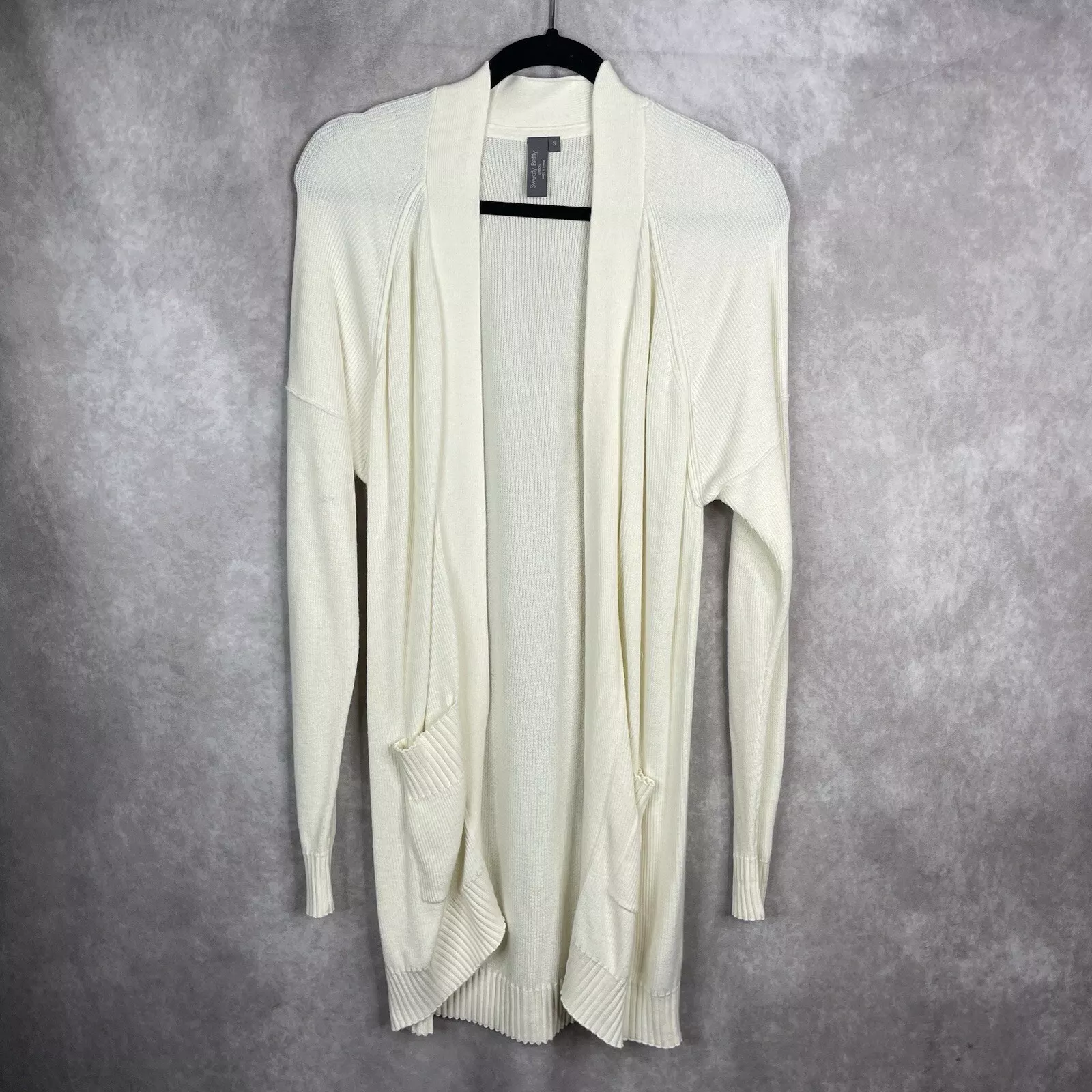 sweaty-betty embrace cashmere blend long line sweater