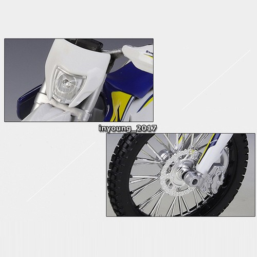 1/12 Husqvarna FE 501 Motorcycle Model Diecast Dirt Bike Toy Vehicle for Kids - Picture 10 of 10