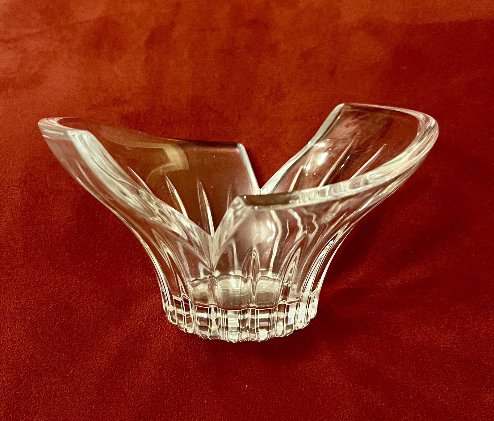 Tipperary Irish Crystal - Louise Kennedy Signed "Aurora" Votive Tea Light Holder