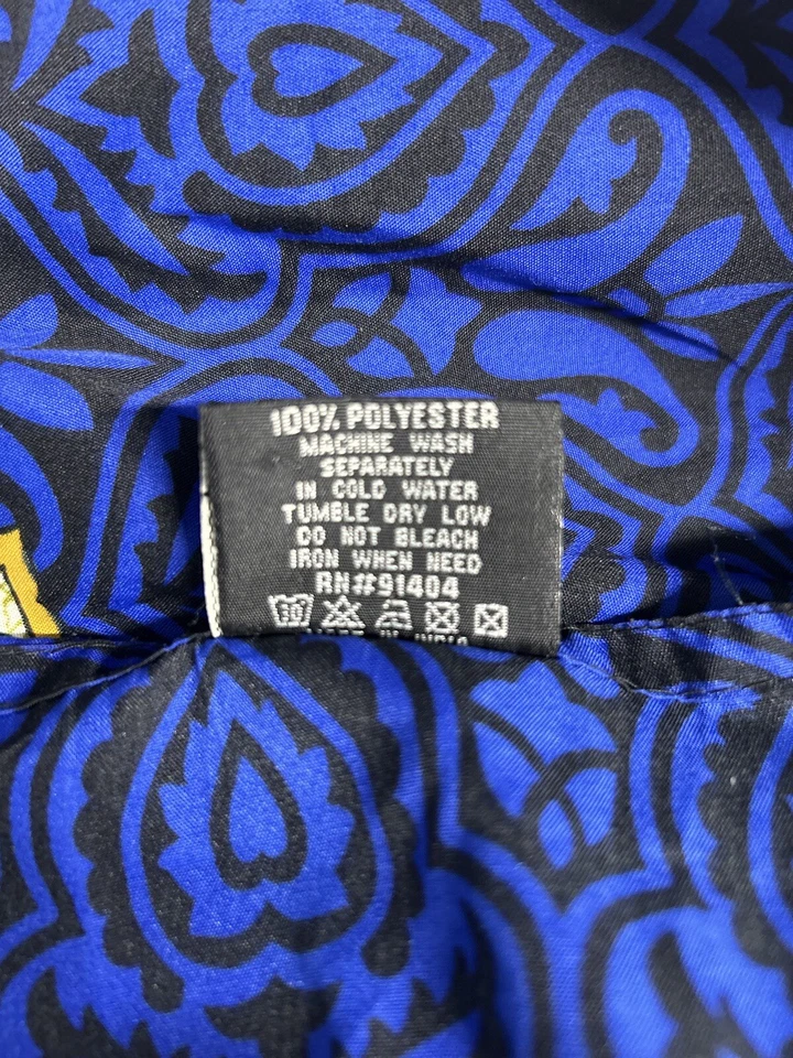 Quimono NF azul multicolorido leve art déco cintura ajustável tamanho livre - Imagem 4 de 4