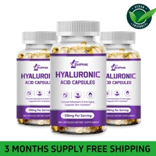 Hyaluronic Acid Supplement for Joint Health, Wrinkles and Dark Spots 360 Pills