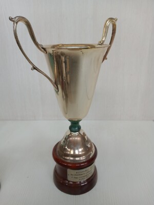 vintage original 1970 trophy cup 1st cup Monza Piemonte Valle d'Aosta car