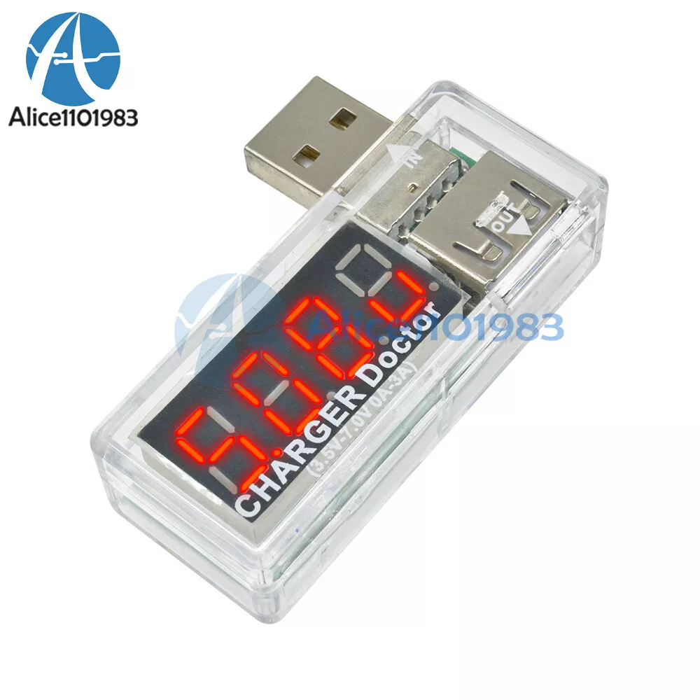 Usb charger doctor voltage current meter deals