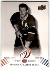 2008-09 Upper Deck Montreal Canadiens Centennial Murph Chamberlain #63 Montreal