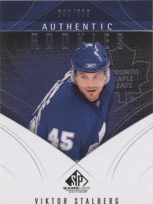 2009-10 SP Game Used Edition - Viktor Stalberg #104 - 1 of 1