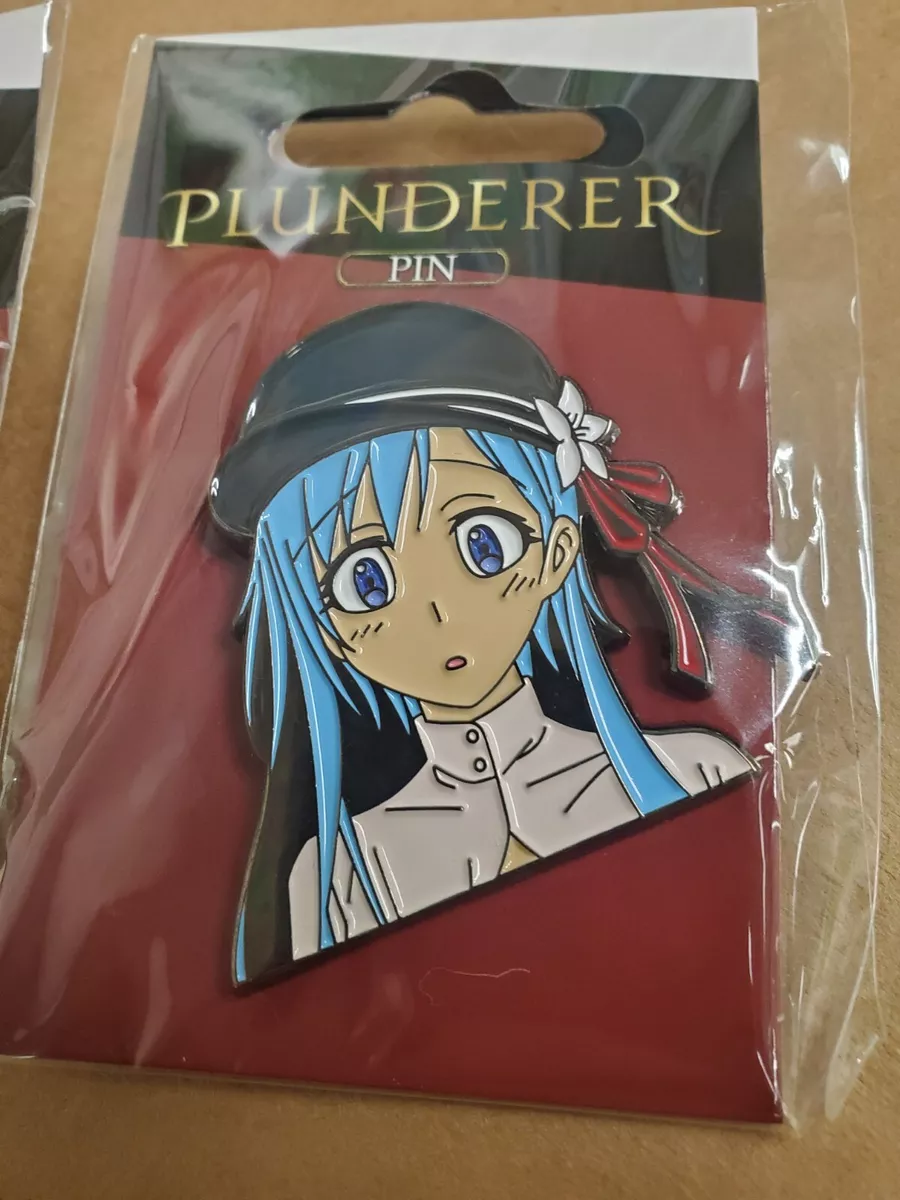 Plunderer Licht & Hina Metal Pin Set Anime Lot Bundle