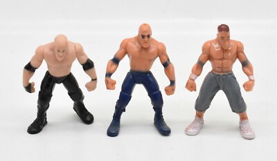 Toyvelt Or Bash King Return KO Bootleg Kane John Cena Kurt Angle Mini 2'' Figures