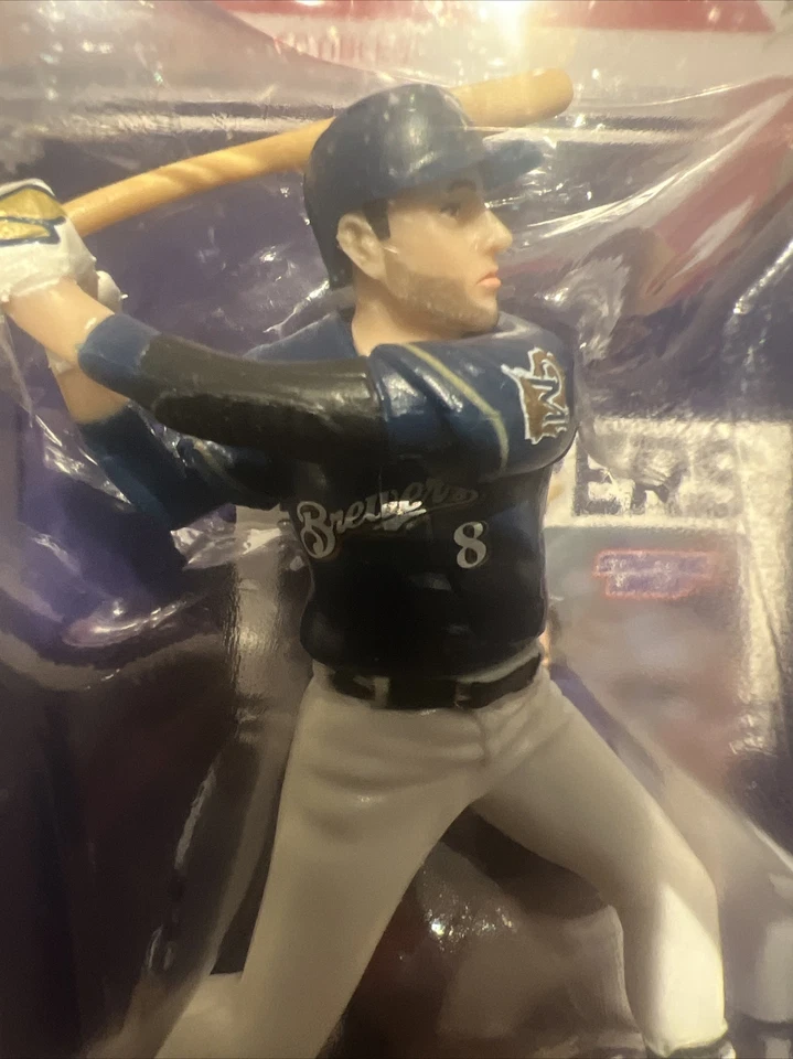 Ryan Braun 2018 Giveaway Miller Park Milwaukee Brewers "Batting" Foto 2 de 3