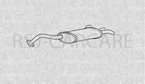 Klarius MA377T Exhaust Rear Box BONGO 2.5TD 95-03
