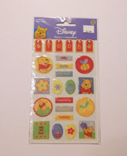 SandyLion Stickers 1 ONE Sheet Brand New Package Winnie the Pooh Gem Disney
