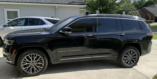 Barre trasversali portapacchi laterali per Grand Cherokee L 2021 2022 2023 WL74/75 - Foto 8 di 9