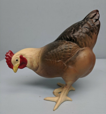 HTF San Marcos Hagen Renaker DW Matte Banty Hen Elizabeth