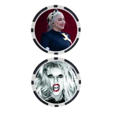 Lady Gaga Top 100 Musicians Of All Time Poker Chip