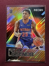 2023-24 Recon Basketball Marcus Sasser RC Future Legends #1 Detroit Pistons