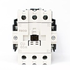 TECO CU-65R Magnetic Contactor 100 Amp, 3 Phase, 220V Coil 3A2a2b