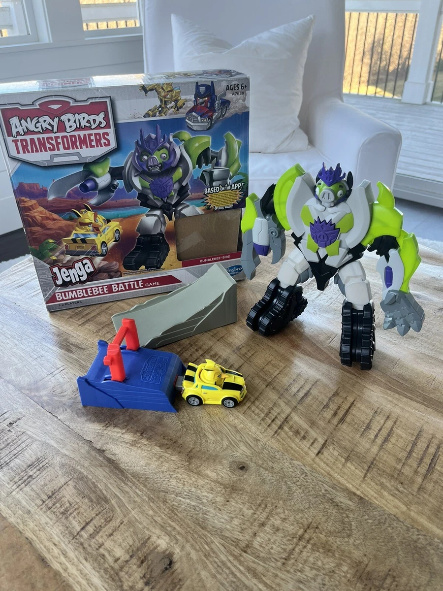 Angry birds transformers jenga toy 2025