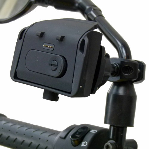 BuyBits Powered Motorcycle Mirror Mount Dock for TomTom Rider 2 eBay