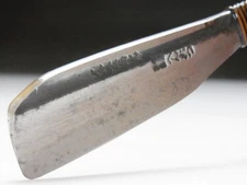 Large Blade! Shave Ready! HENKOTSU J*apanese Straight Razor #B-421