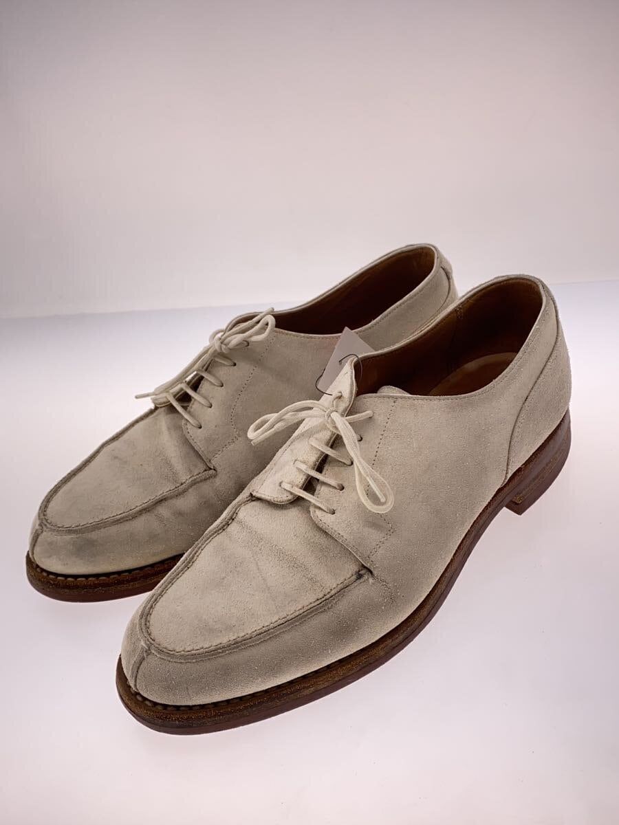 CROCKETT & JONES X28926 Cream SUEDE DRESS SHOES UK6.5 Used CROCKETT & JONES X28926 Cream SUEDE DRESS SHOES UK6.5 Used