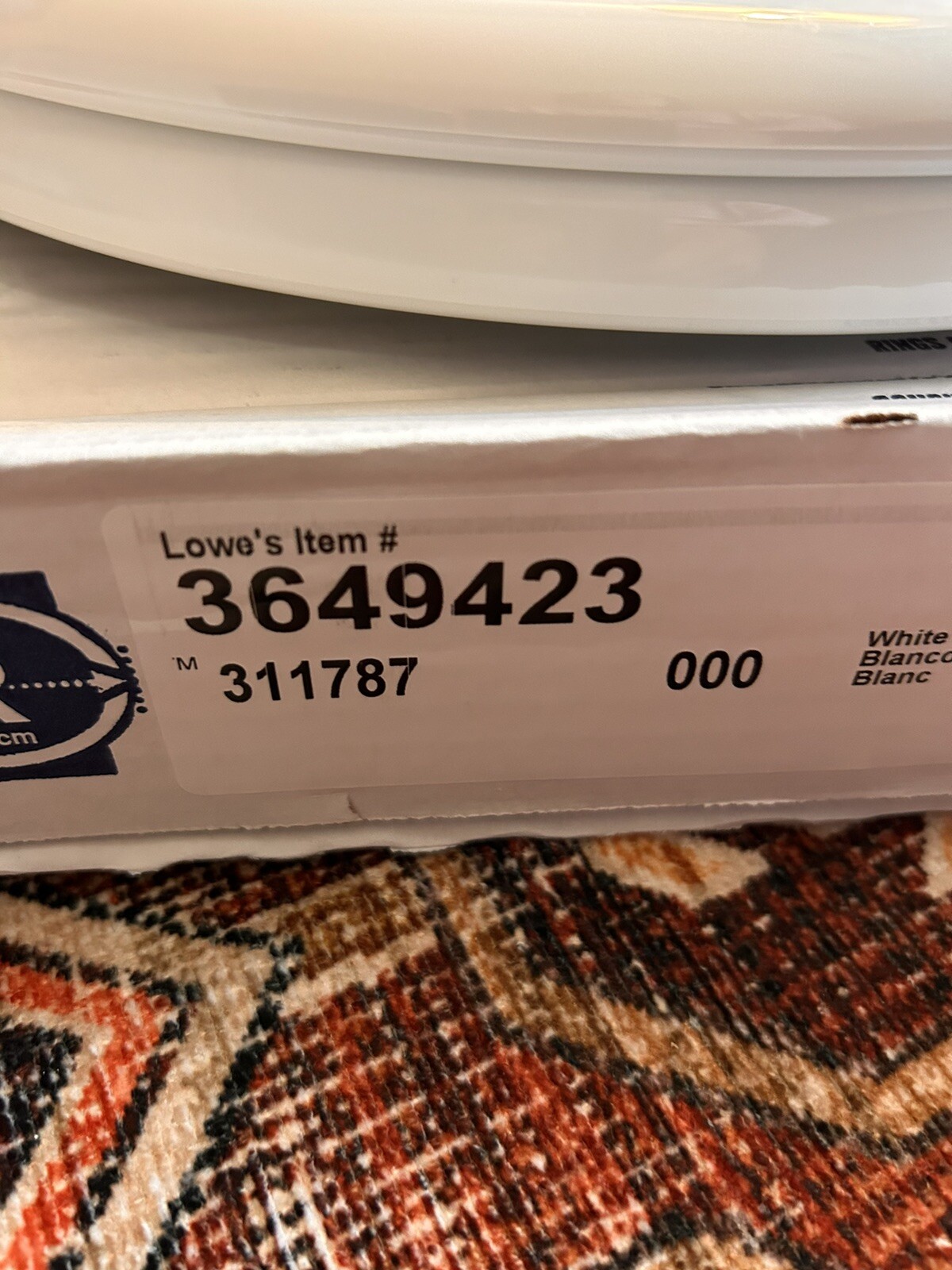 Mansfield Round Toilet Seat Model 3649423 White. eBay