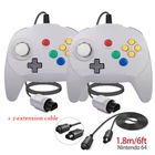 1/2 Wired N64 Game Controller GamePad Joystick for Nintendo 64 Console/Cable