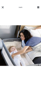 mika micky bedside sleeper easy folding portable