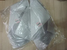 SUZUKI DR650SE BLACK SIDE FRAME COVERS LH RH OEM LEFT RIGHT *