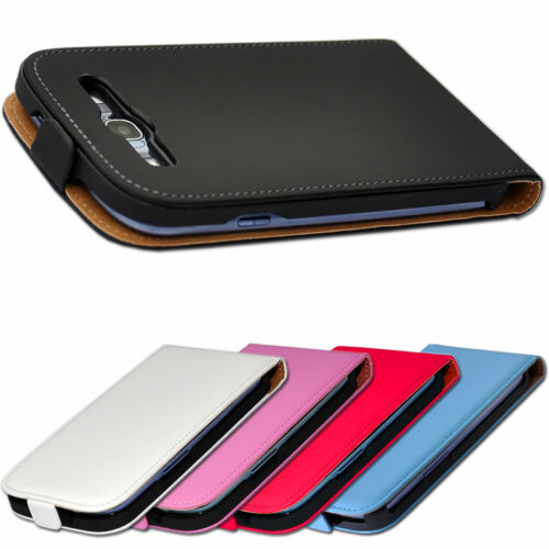 Flip Tasche Schutz Hülle Case Cover Etui für Samsung Galaxy S3 i9300 i9305 - Afbeelding 1 van 6