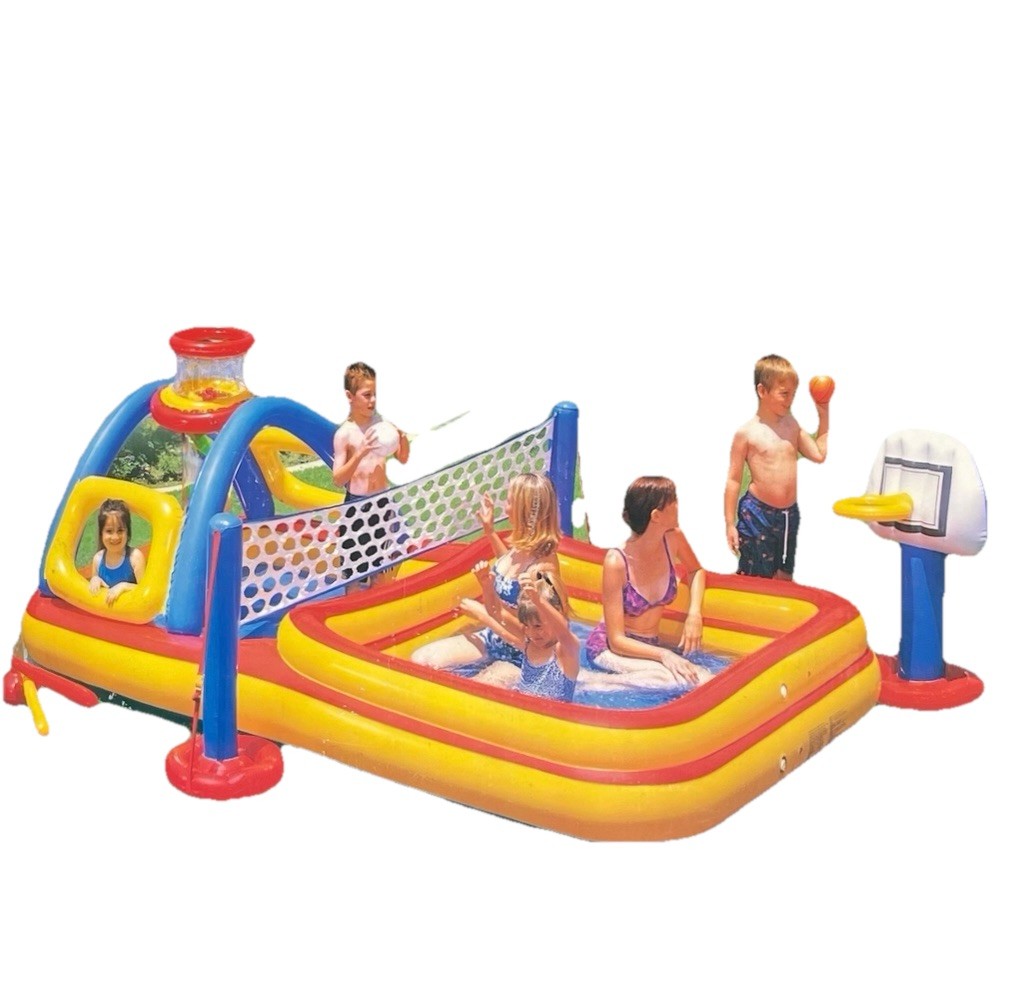 Piscine aire de jeux sport gonflable contre l'ennui des enfants