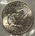 1971 - 1974-S BLUE IKE EISENHOWER 40% SILVER DOLLAR UNCIRCULATED SET. — photo 7