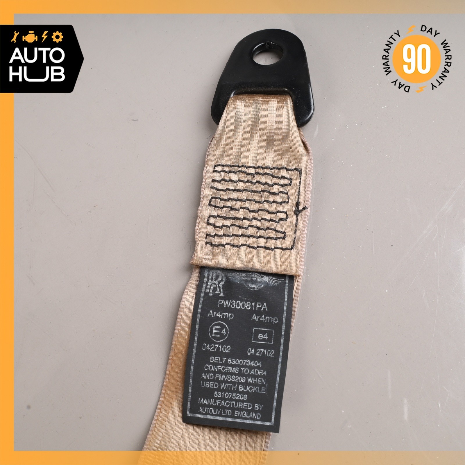 Bentley Arnage 1999-2004 Front Right Seat belt retractor Bronze