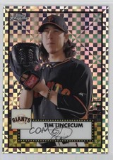 2021 Topps Chrome Platinum Anniversary X-Fractor Tim Lincecum #536 16en
