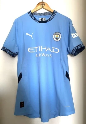 Maillot Manchester City Authentic ULTRAWEAVE 2024 2025 Puma Home Jersey Taille L - Photo 1/4