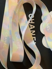 2 Yards of Chanel Limited Edition Oriol Fontanel Ribbon Multicolor w/White Logo