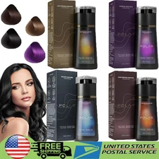 Polar Hair Dye Shampoo, Color Shampoo Hair Dye for Women & Men New 200ML